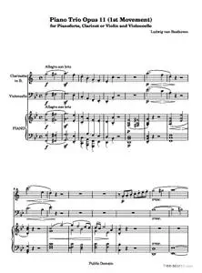 Piano Trio Opus 11 (1st Movement)