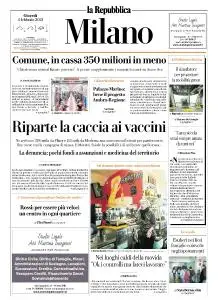 la Repubblica Milano - 4 Febbraio 2021