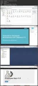 Automation framework development with Selenium C# (Advanced)