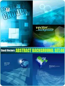 Abstract background. Set.48 - Stock Vector