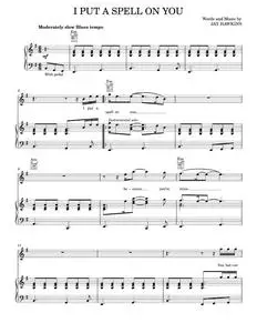 I Put A Spell On You - Creedence Clearwater Revival (Piano-Vocal-Guitar)