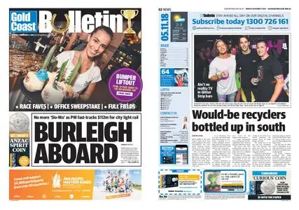 The Gold Coast Bulletin – November 05, 2018