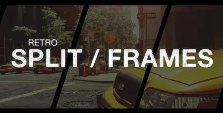 Retro Split Frames Slideshow - Project for After Effects (VideoHive)