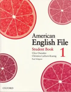 American English File 1 (Student's book, Workbook, Audio CDs) - repost