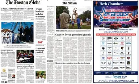 The Boston Globe – July 01, 2021