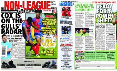 The Non-League Paper – August 27, 2017