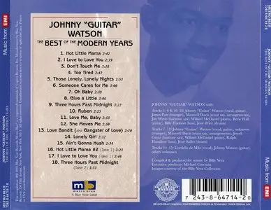 Johnny 'Guitar' Watson - The Best Of The Modern Years (2005) 