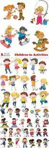 Vectors - Children in Activities