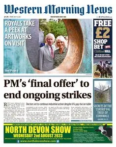 Western Morning News Devon – 14 July 2023