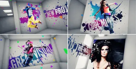 On The Wall - Project for After Effects (VideoHive)
