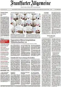 Frankfurter Allgemeine Zeitung vom Montag, 28. April 2014