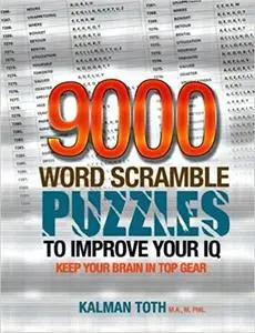 9000 Word Scramble Puzzles to Improve Your IQ