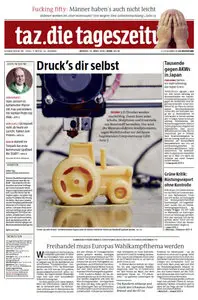 Tageszeitung TAZ vom 10 Maerz 2014