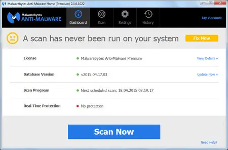 Malwarebytes Anti-Malware Premium 2.2.0.1024 Final Multilanguage
