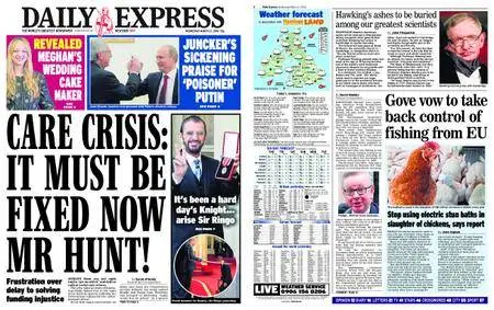 Daily Express – March 21, 2018