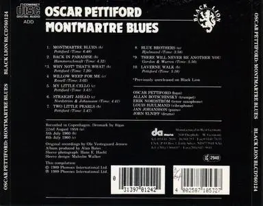 Oscar Pettiford - Montmartre Blues (1960) {Black Lion BLCD760124 rel 1989}