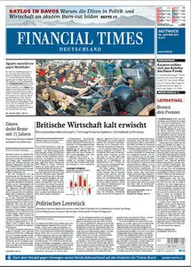 Financial Times Deutschland vom 26 Januar 2011