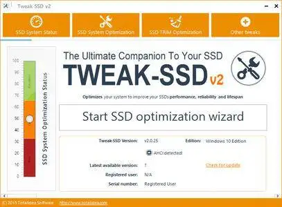 Tweak SSD 2.0.25.0