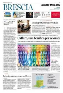 Corriere della Sera Brescia - 2 Giugno 2021