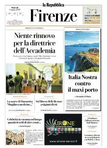 la Repubblica Firenze - 6 Agosto 2019