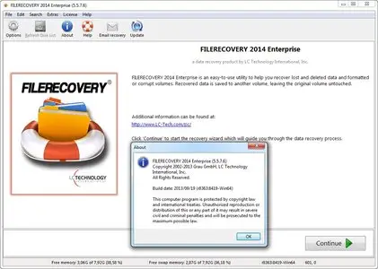 LC Technology FILERECOVERY 2014 Enterprise 5.5.7.6
