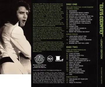 Elvis Presley - Elvis Country (I'm 10,000 Years Old) (1971) {2012 2CD Set, 40th Anniversary Legacy Edition}