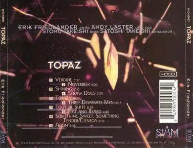 Erik Friedlander - Topaz (1998) {Siam}