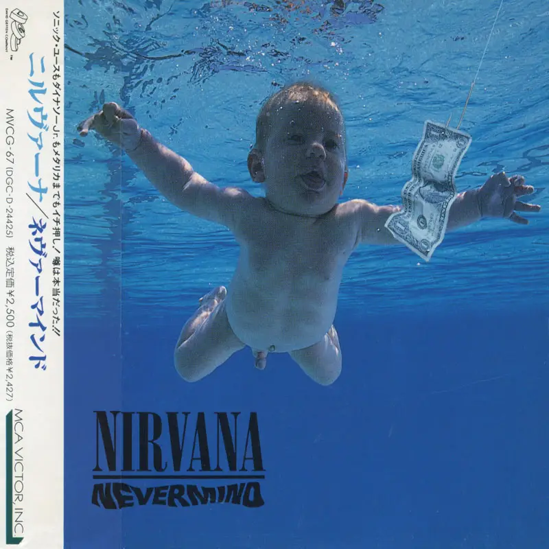 Nirvana Discography 1989 1996 Japanese Original Pressing Re Up