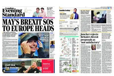 London Evening Standard – August 29, 2017