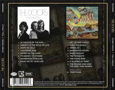 The Doors - Other Voices (1971) + Full Circle (1972) 2CD, Remastered 2015