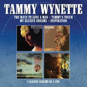 Tammy Wynette - 4 Classic Albums :The Ways To Love A Man / Tammy's Touch / My Elusive Dreams / Inspiration (2022)