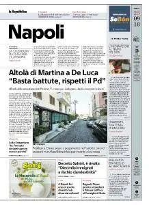 la Repubblica Napoli - 25 Settembre 2018