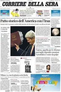 Il Corriere della Sera - 15.07.2015