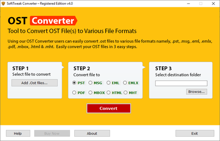 SoftTweak OST Converter 4.0