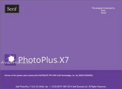 Serif PhotoPlus X7 v17.0.0.18 ISO