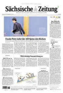 Sächsische Zeitung Dresden - 26. September 2017