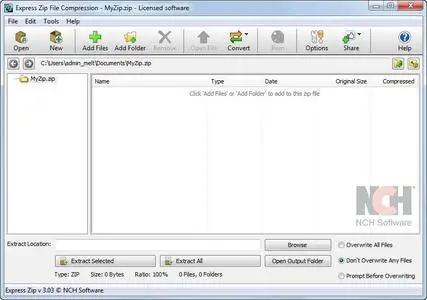 NCH Express Zip 6.00 Beta