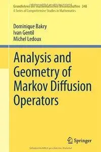 Analysis and Geometry of Markov Diffusion Operators (repost)