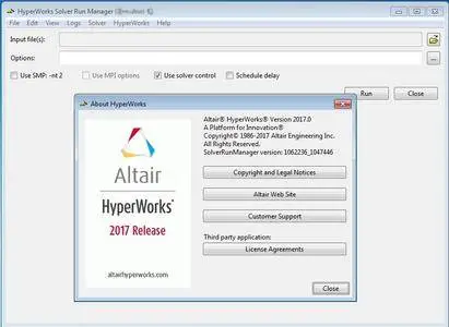 Altair HyperWorks Solvers 2017.0 with Help