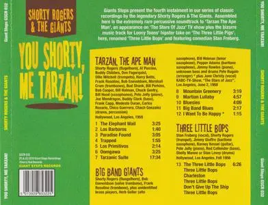 Shorty Rogers - You Shorty, Me Tarzan! (1959) {MGM--Giant Steps GSCR032 rel 2010}
