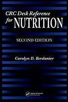 CRC desk reference for nutrition