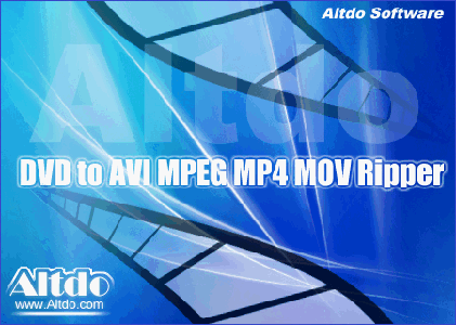 Altdo DVD to AVI MPEG MP4 MOV Ripper 4.4