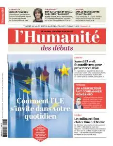 L'Humanite du Vendredi 12 et Dimanche 14 Avril 2019