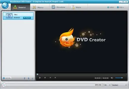 Wondershare DVD Creator 3.3.1.2 with DVD Menu Templates