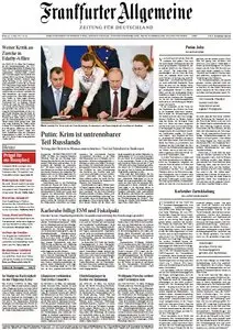 Frankfurter Allgemeine Zeitung vom Mittwoch, 19. März 2014
