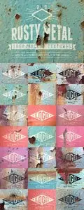 Rusty Metal Logo Ig Mock Ups