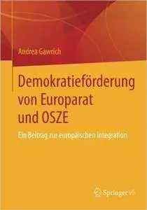 Demokratieförderung von Europarat und OSZE: Ein Beitrag zur europäischen Integration