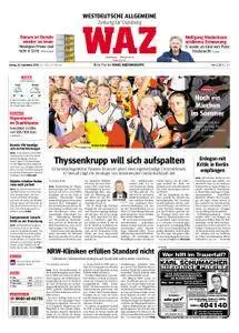 WAZ Westdeutsche Allgemeine Zeitung Duisburg-West - 28. September 2018