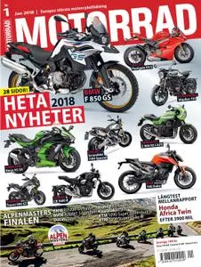 Motorrad Sweden (Nya utgåvor publiceras under "Bike Powered by Motorrad") – 11 december 2017