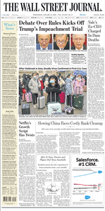 The Wall Street Journal – 22 January 2020